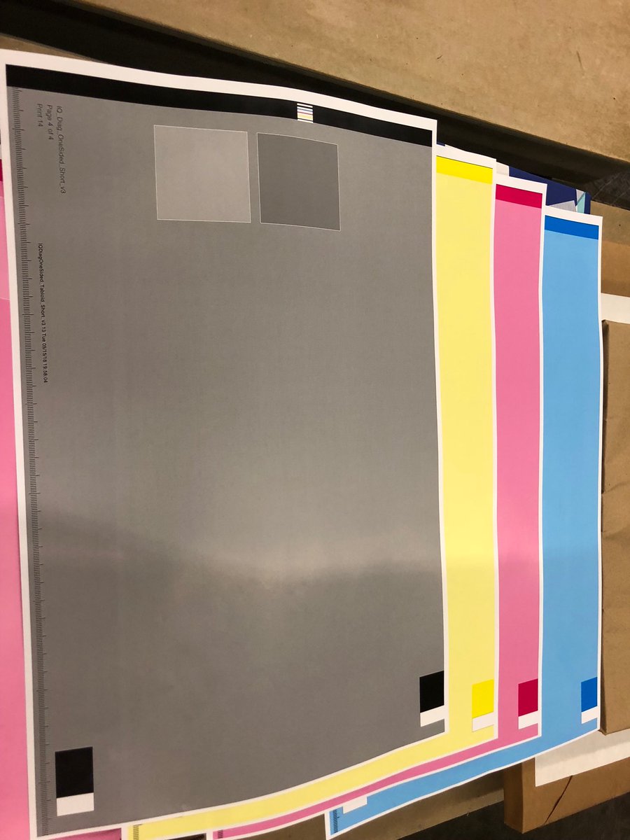 Jsarantakos's tweet photo. First sheets off the Kodak NexFinity!
#KODAK #nexfinity @OUPrinting https://t.co/mRI9zd7Wiu