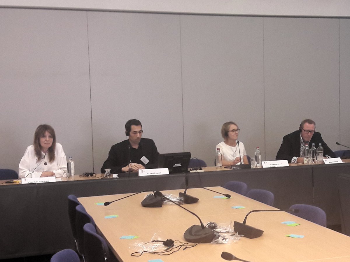 RamonBaezaS's tweet photo. Pilar Rato de @serviciosccoo #Digital4Services "la extendida precariedad de los trabajadores españoles dificulta su acceso a la formación necesaria para afrontar el proceso de digitalización" @ChemaMartinez63 https://t.co/gs73TaWaOc