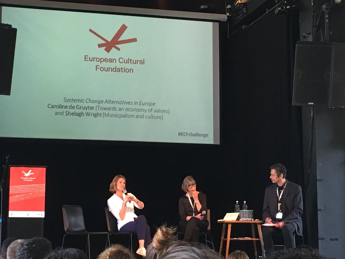 ElisabethDau1's tweet photo. Municipalism is hybriding radical, contestation, experimentation, participation and institutional cultures to fertilize democratic culture from the people, for and with the people Thank you #ECFChallenge for those 2 days on the table “municipalism and culture” https://t.co/Tu1PLfM0JP