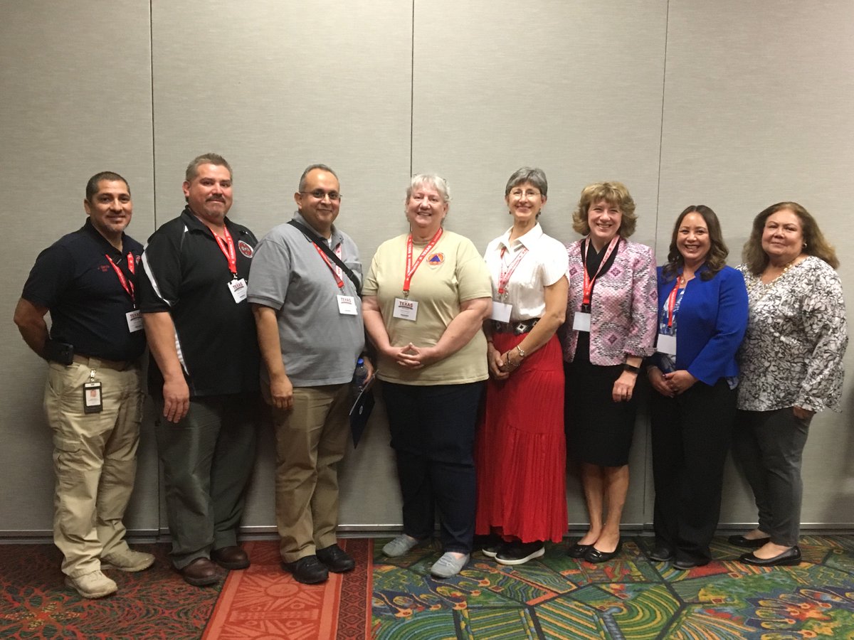 FEMARegion6's tweet photo. Region 6 representatives hosted a meeting with our tribal partners in Texas (Ysleta Del Sur Pueblo, the Traditional Tribe of Kickapoo Indians and the Alabama-Coushatta Tribe) during the first day of #TEMC18 in San Antonio. https://t.co/1MPBj2GUz3