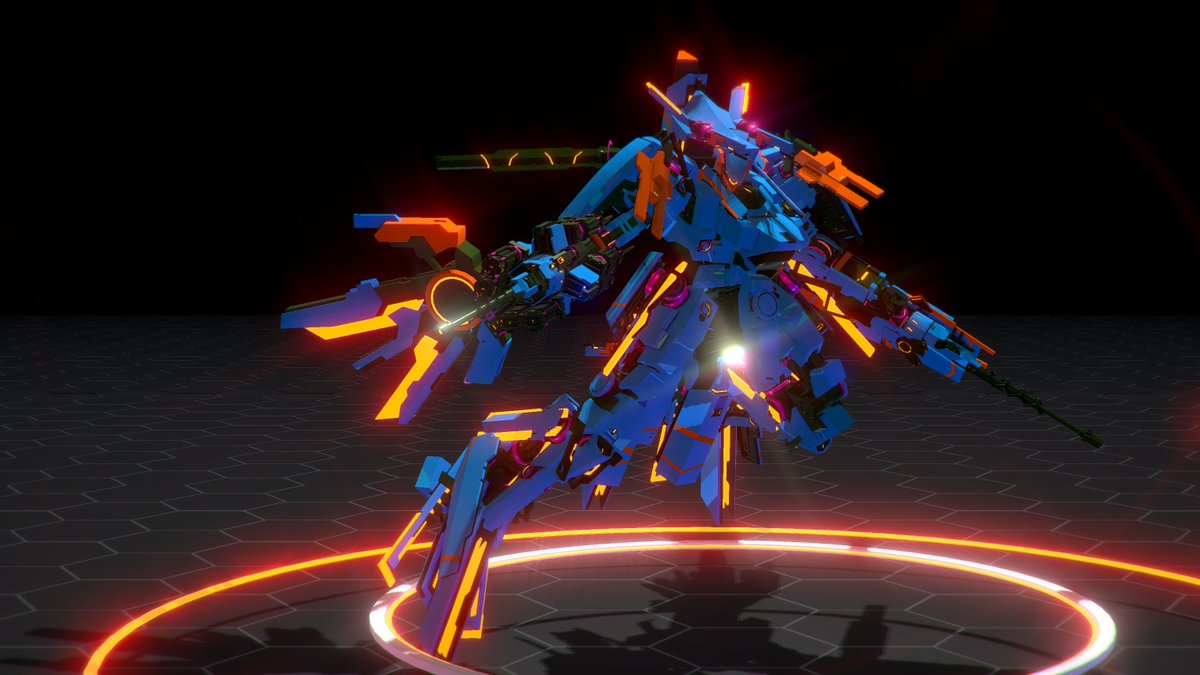 aki_d9614's tweet photo. ドラゴンモチーフでなんか変形機体つくりたかったんや
#breakarts https://t.co/QztmXE1yop