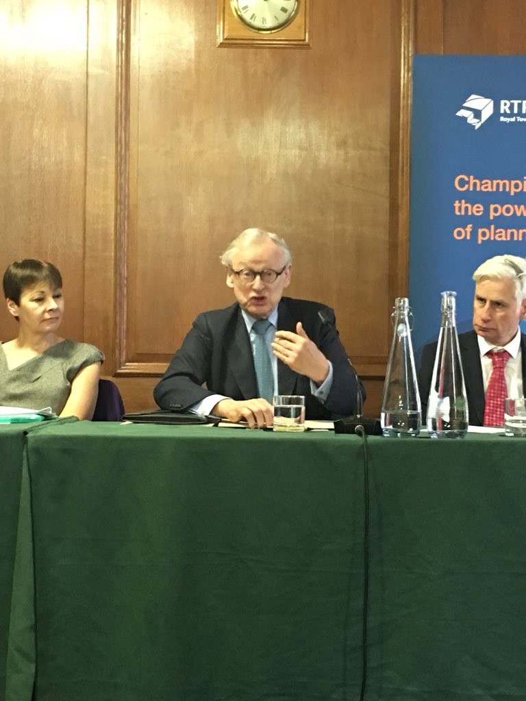 theTCPA's tweet photo. Lord Deben says: All future planning decisions must consider, ‘How does this affect our resilience?’ Remember, climate change isn’t waiting. Climate change dictates the timing. #planningforclimatechange https://t.co/nM5JzhNQNr