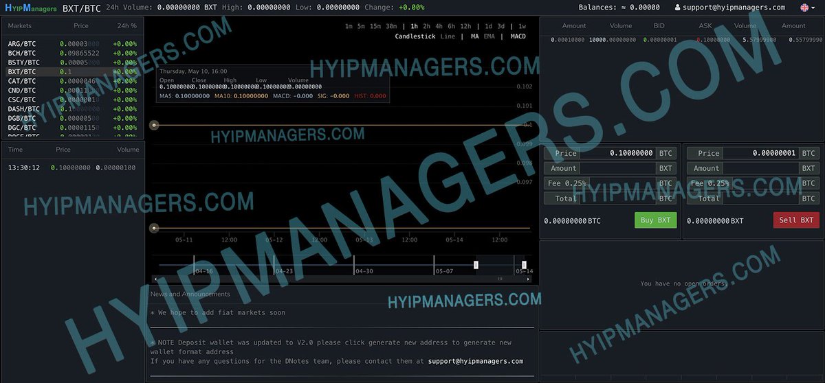 hyipmanagerscom's tweet photo. #cryptocurrency #exchange fully customized and ready to use. Run your own #crypto exchange #bitcoin #ethereum #Consensus2018 #Bittrex #BittrexExchange #Poloniex #NEO #BitcoinCash https://t.co/bRGLdZhBUC https://t.co/q0S4zNNmUp