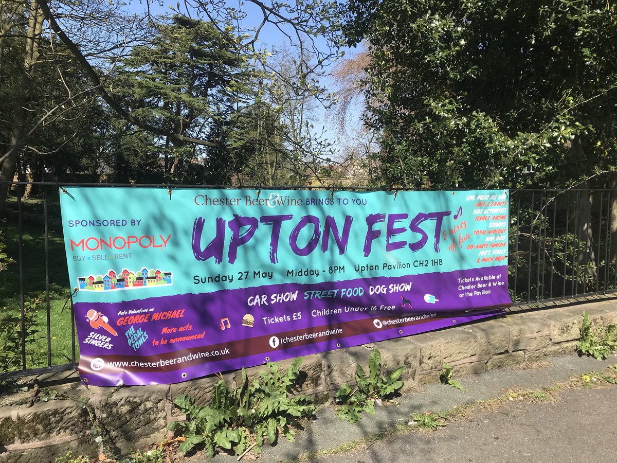 ChesterBeerWine's tweet photo. Buy your tickets for Upton Fest 2018 before the event starts for fast track entry #avoidthequeues
https://t.co/IICeA3ID1m https://t.co/qiVn0pm4ym