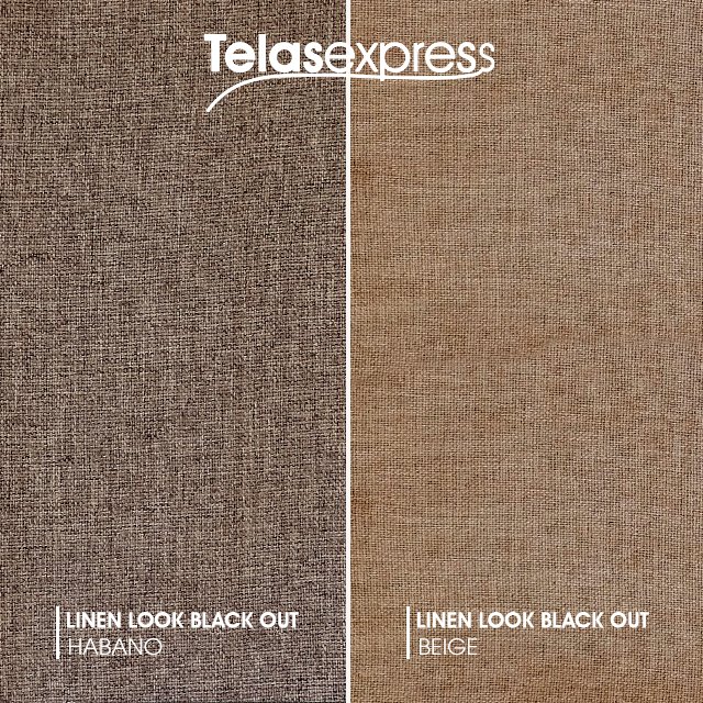 TelasExpress's tweet image. #CONOCÉNUESTRASCOLECCIONES
Te presentamos dos colores de nuestro black out textil rústico: Linen Look blackout habano y  beige.
#TelasExpress #LinenLook #BlackOut #Telas