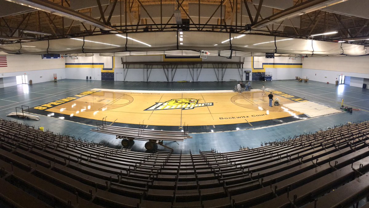 SAUCougars's tweet photo. #MACproject Update: The old bleachers are almost out and the hardwood is being sanded today.
You can keep an eye on the progress with the Live Construction Cam on our YouTube page. Also visit https://t.co/G4qNQdWKgp for more info on the project. https://t.co/VlFOzrLFRO