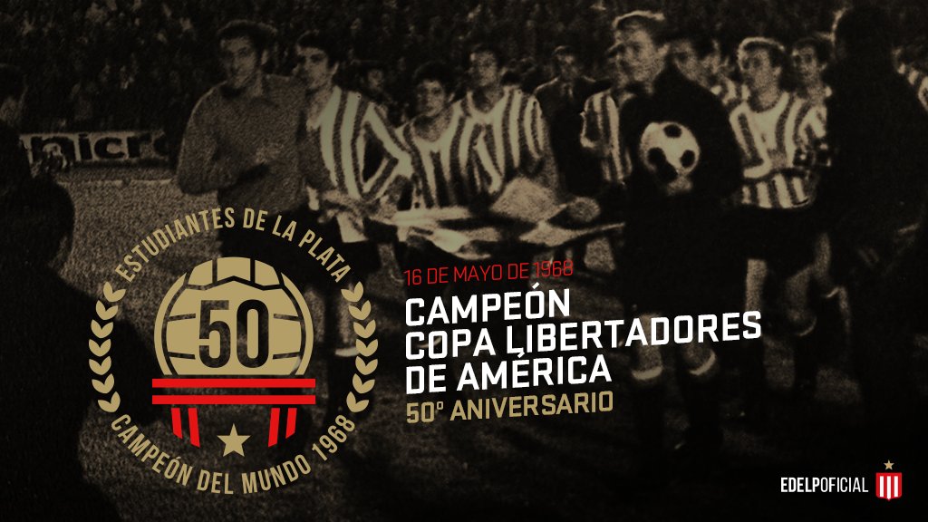 EdelpOficial's tweet photo. 🏆5⃣0⃣ Medio siglo de mística

Hoy se celebra el 50º aniversario de la obtención de la primera Copa Libertadores. El majestuoso equipo de Don Osvaldo Zubeldía supo entrelazar talento, temple, coraje, inteligencia para llegar a la cima del continente

👉 https://t.co/du81KtbQj7 https://t.co/oOCBG1hU0A