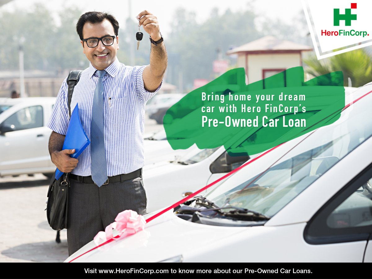 Hero FinCorp on Twitter "Apply for HeroFinCorp’s PreOwned Car Loan