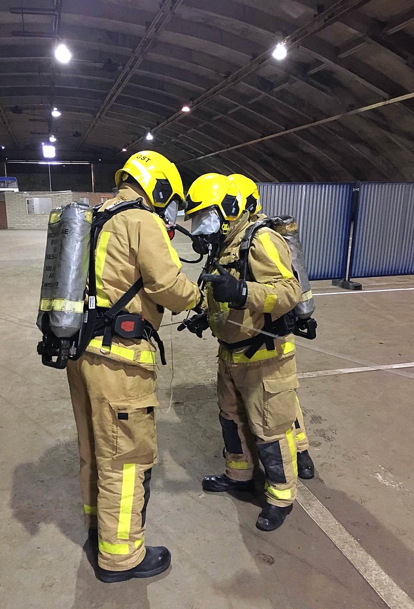 SFRS_GST's tweet photo. The team have been busy training this morning in the use of #BA #SearchProcedures #Guidelines π Not every day you get to carry out a search of a double decker bus π The team are now assisting in providing #OperationalFireCover across the County π #BusyDay https://t.co/trCgqTftap