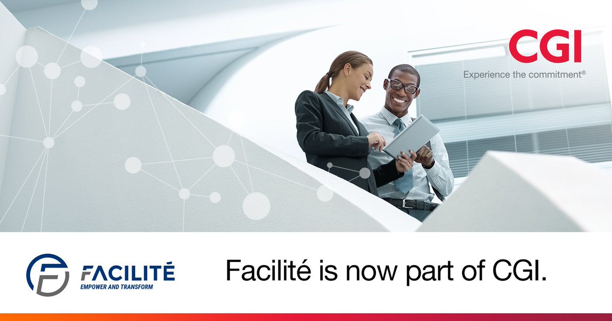 CGI acquires #IT consulting firm <a href="/FaciliteInfo/">Facilité</a> to strengthen its Canadian market leadership position  bit.ly/2wLAx7j