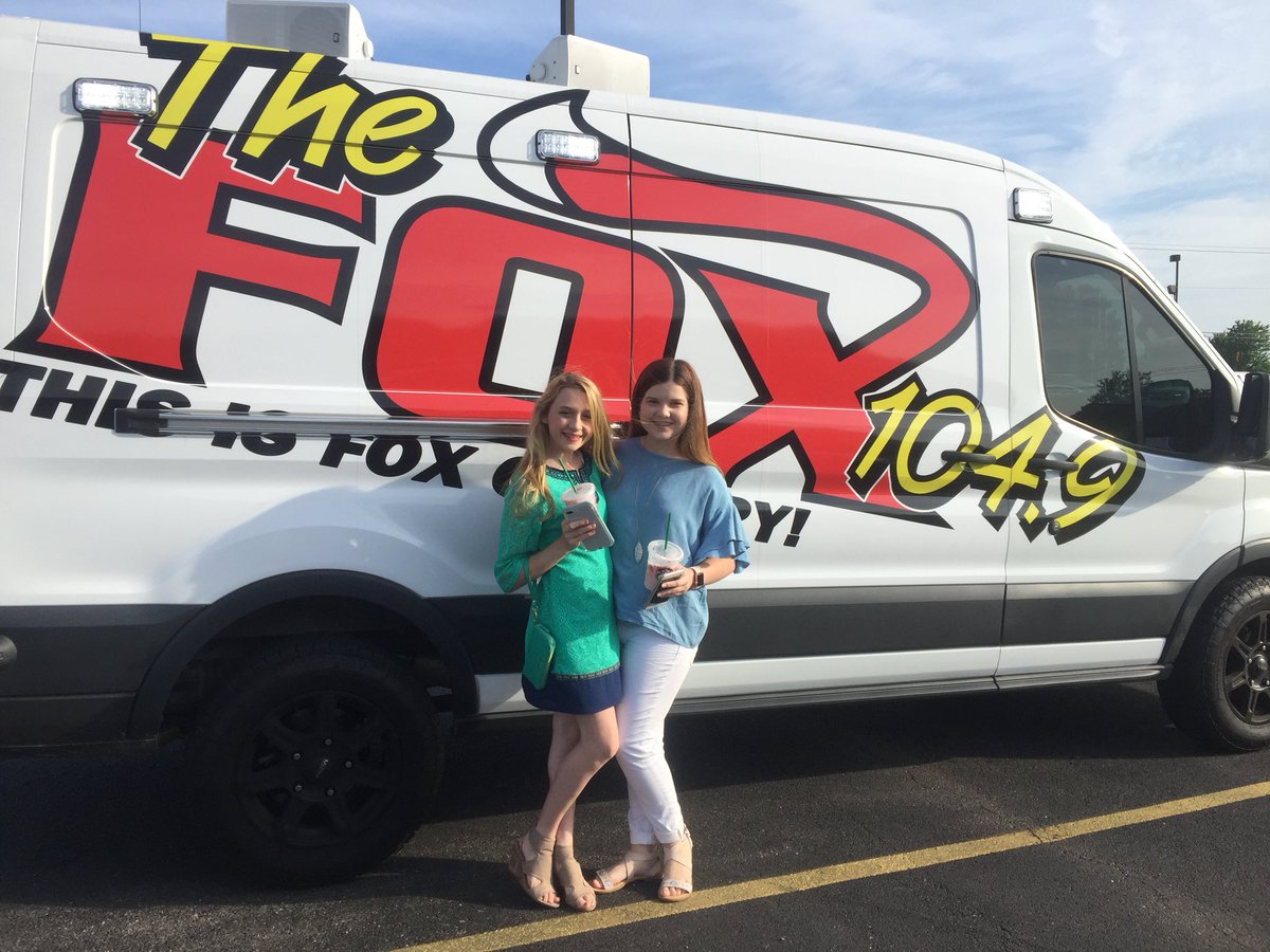 RHS_EAST's tweet photo. Tune in at 8:50 on 104.9 The Fox to hear Sophie and Paris talk about the Spring Fest 5k. It’s not to late to sign up and support the Riverside Backpack Program! https://t.co/OJq25w0ohI