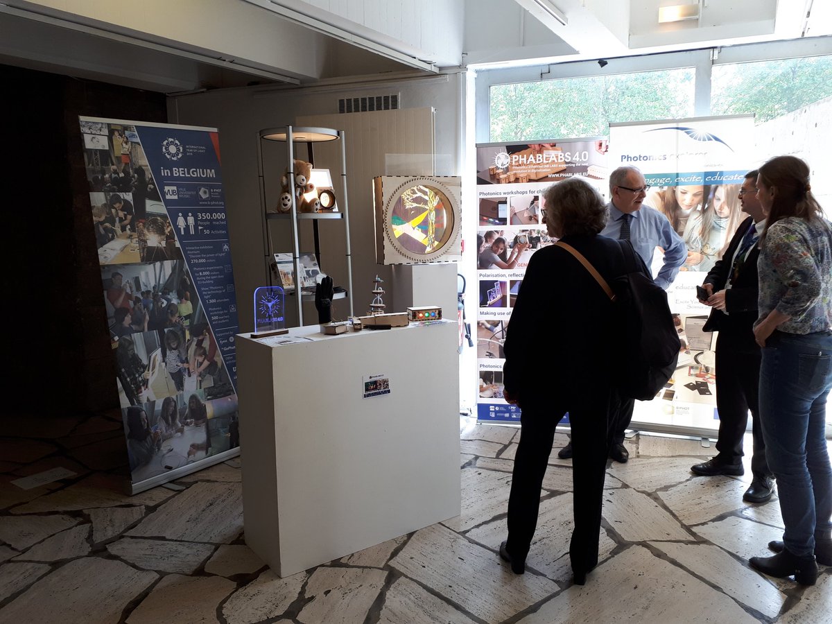 EYESTvzw (@eyestvzw) on Twitter photo Happy first 'International Day of Light'! EYEST, together with <a href="/BPhotVub/">B-PHOT Brussels Photonics</a> are happy to show the #Photonics Explorer at the inauguration <a href="/UNESCO/">UNESCO 🏛️ #Education #Sciences #Culture 🇺🇳</a> in Paris. #IDL2018 Happy first 'International Day of Light'! EYEST, together with <a href="/BPhotVub/">B-PHOT Brussels Photonics</a> are happy to show the #Photonics Explorer at the inauguration <a href="/UNESCO/">UNESCO 🏛️ #Education #Sciences #Culture 🇺🇳</a> in Paris. #IDL2018
