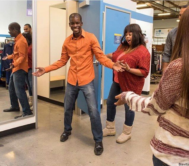 Blavity's tweet image. More than just a deal on some clothes! Thrifting at Goodwill turns buying a pair of jeans into a job for someone in need bit.ly/2rMCN8h