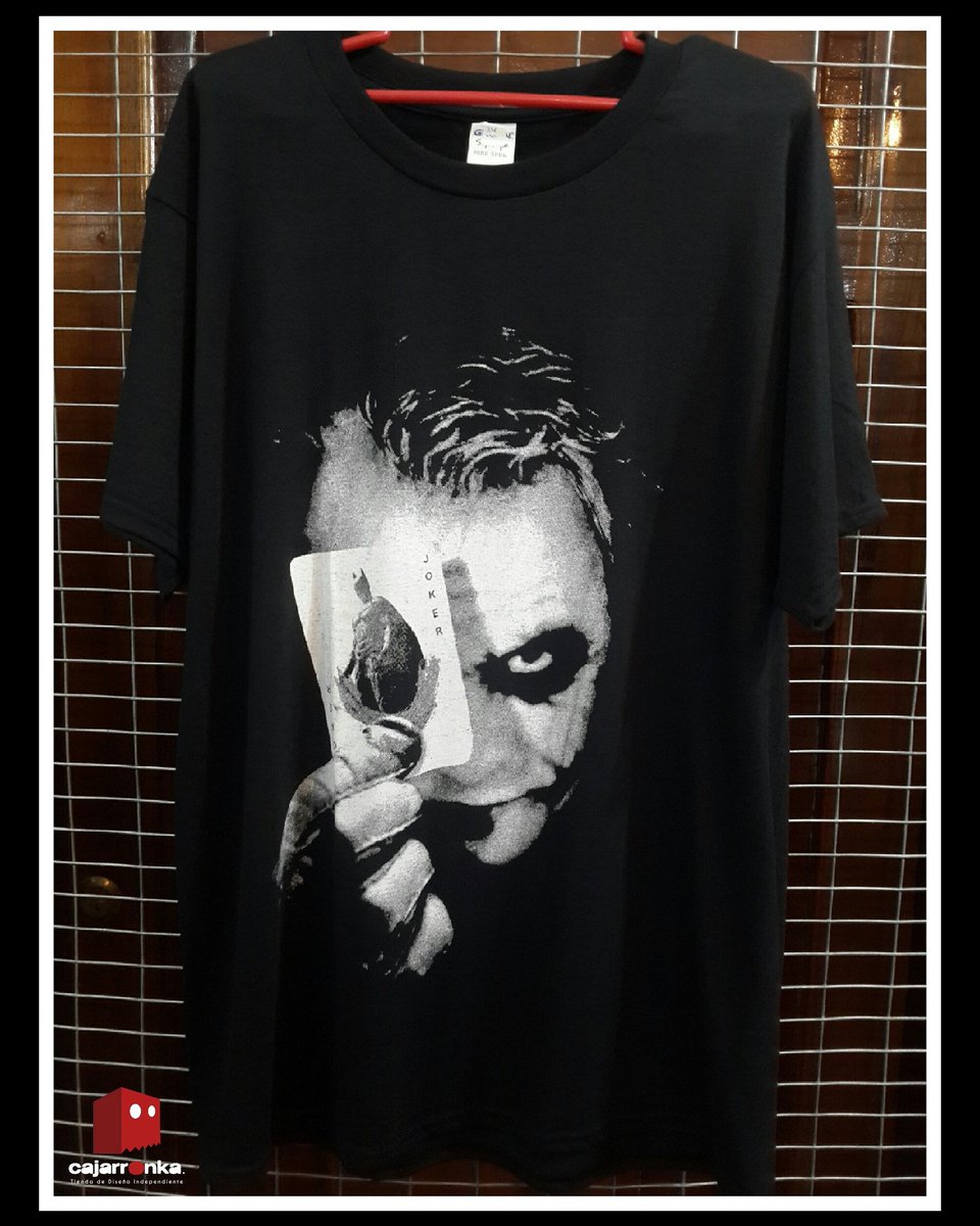 cajarronka's tweet photo. Encuentra tu camiseta oficial @thejoker en @cajarronka #original #único #estilo #diferente #ibarra #diseño #independiente #white #city #ciudad #blanca #imbabura https://t.co/j7DnzsNEwK