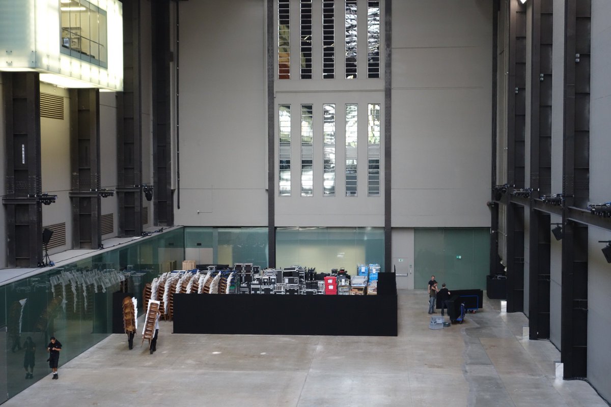 The latest <a href="/BlackwallHire/">Blackwall</a> installation in Turbine Hall. 
What have you got to hide?