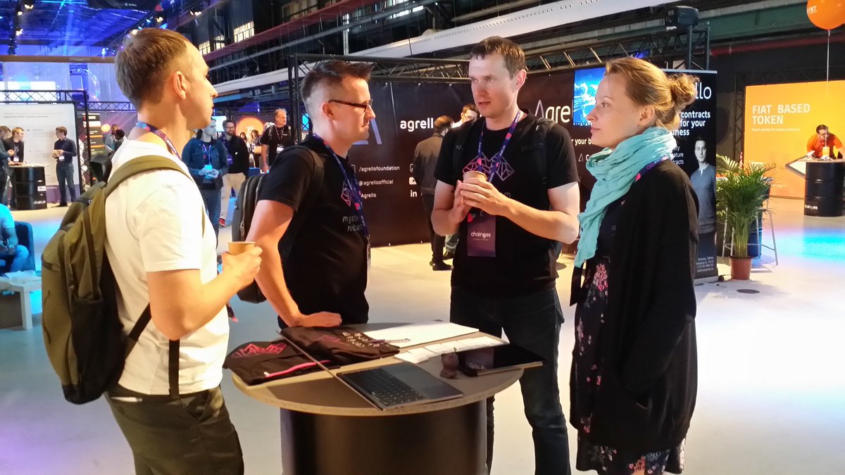 MysteriumNet's tweet photo. Check out our recap of the Chainges 2018 Conference in Amsterdam, a memorable and productive experience for the Mysterium Network team
@_chainges 
https://t.co/BVBFX61SPK …
#MysteriumNetwork #VPN #Chainges #Conference #blockchain #cryptocurrency https://t.co/HTqAJ7pLjo