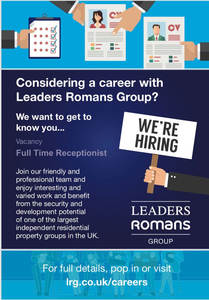 We are #hiring and are looking for someone with excellent customer service and administration skills to join our awesome team in #Worthing #newjob #receptionist #leaders #lettings bit.ly/2L43s9G