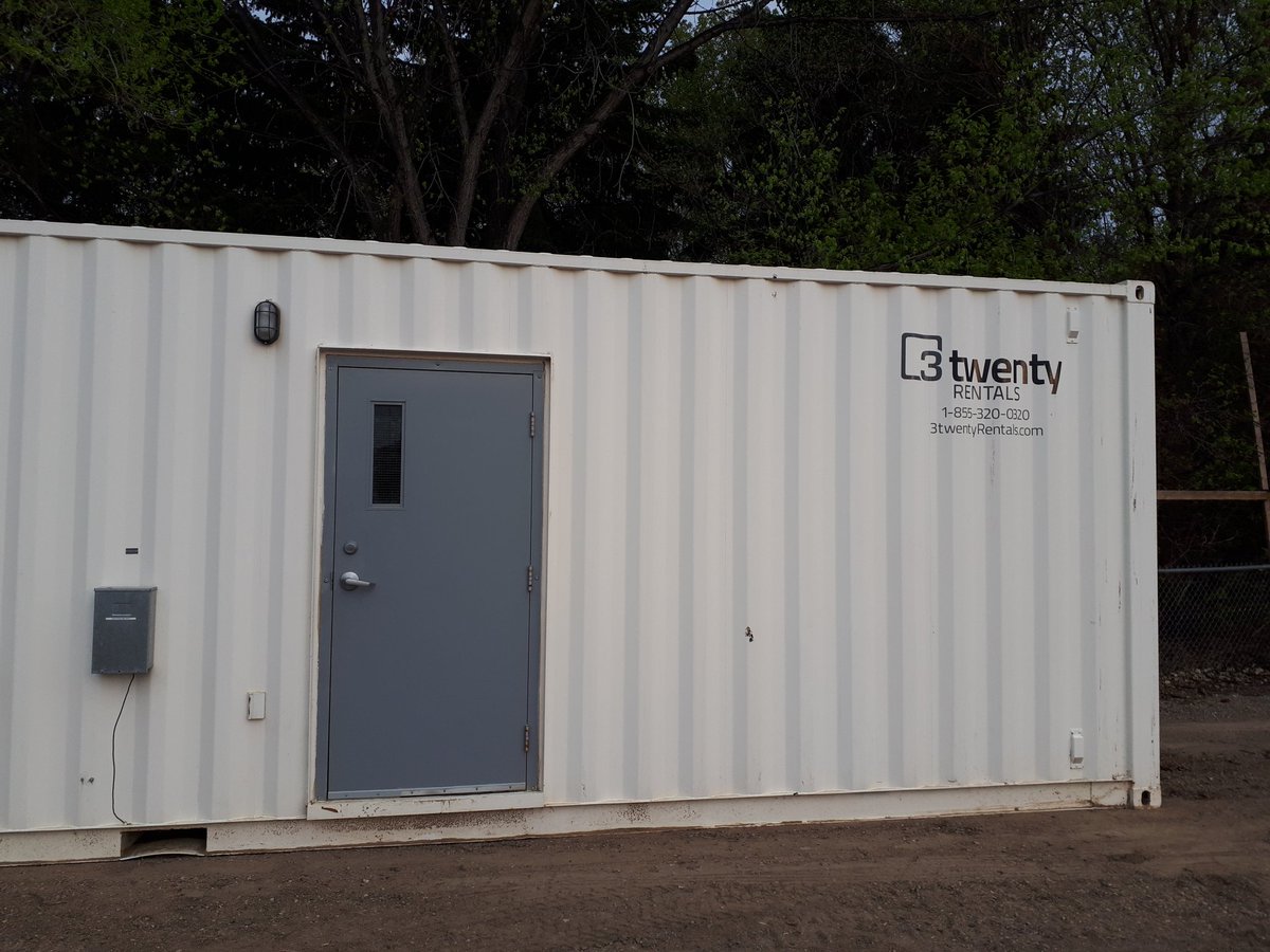 I get an onsite office! No more working out of a truck! #ThankYou <a href="/3twentyInc/">3twenty Modular</a> #yxe @shakespearesask #LetsGetItStarted