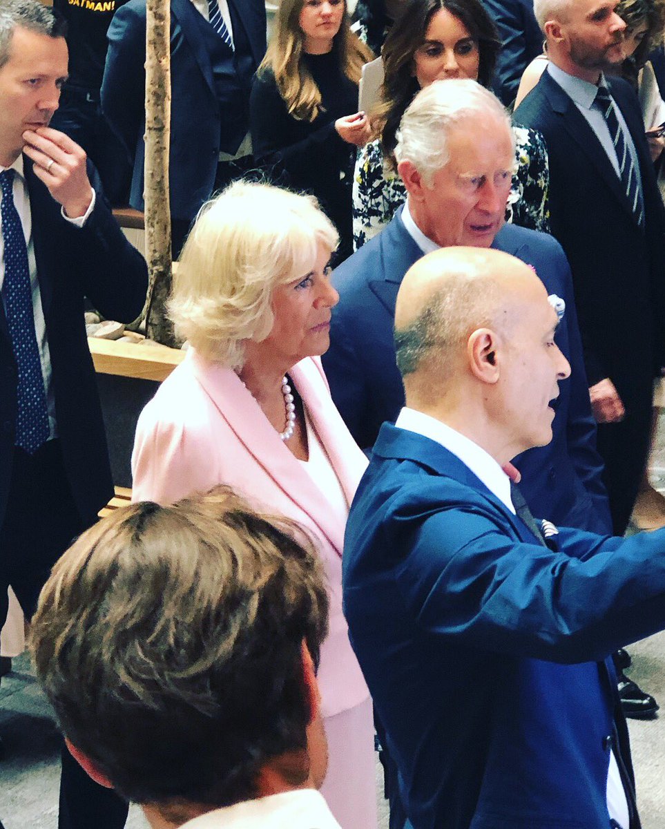 CarysParry's tweet photo. Royal visitors at @ynap today 👑🇬🇧💻 #RoyalVisitYNAP #tech #techhub https://t.co/aGsODlZwGX