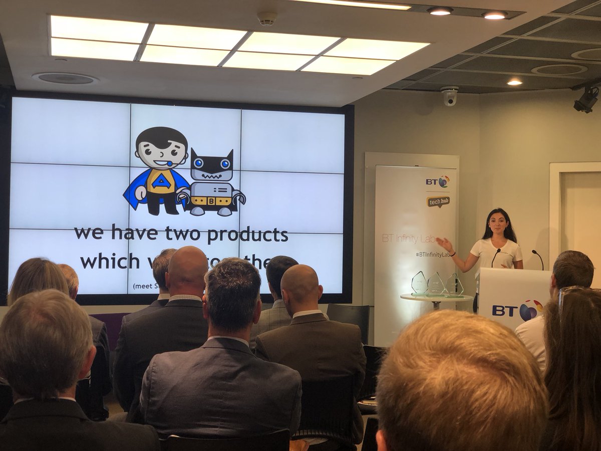 andrewtibbitts's tweet photo. Huge congratulations to the winners of the latest #BTInfinityLab programme. Great to see so much #edgeAI being developed in the UK https://t.co/f6qR1Bp8PW