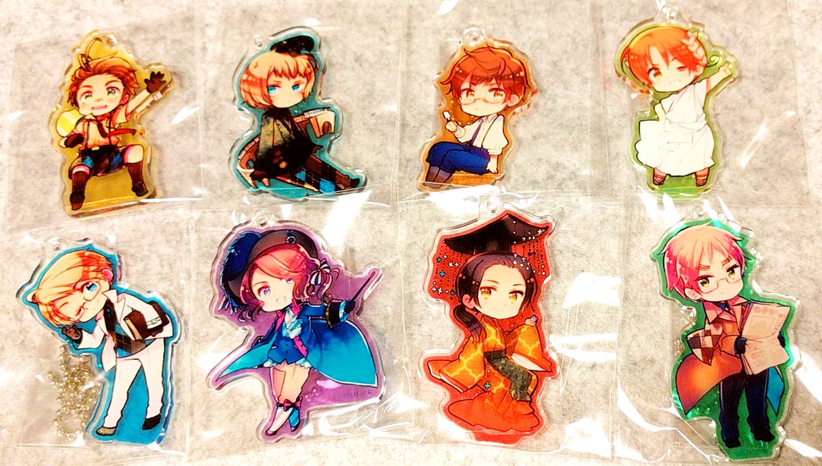 インドア国散歩 على تويتر カナリア ヘタリア Axis Powers トレーディングアクリルキーホルダー 第2弾 感想 T Co D7mky4qmcy