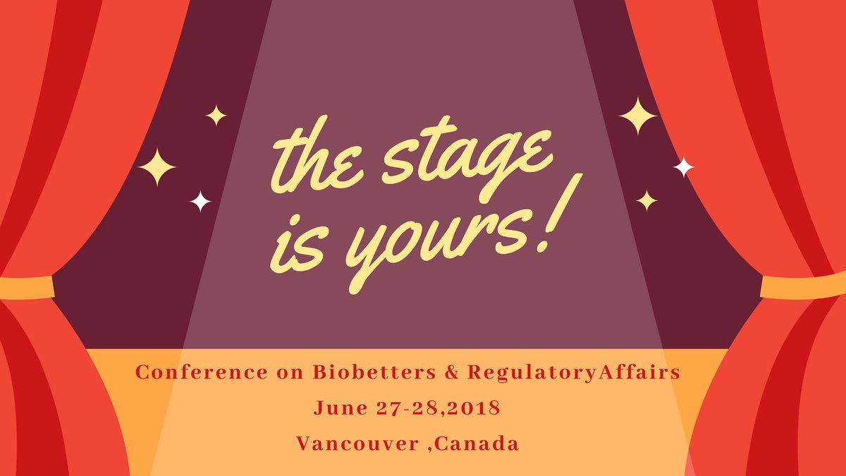 Grads & Undergrads !!!!

Present your #Research at #Biobetters2018.
Major Sessions include #DrugDesigning #Biosimilars #Medicaldevices #PharmaceuticalAnalysis #GenericDrugs and many more....

For more info : biobetters.conferenceseries.com