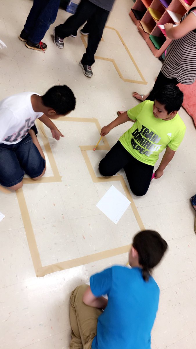 CES_Roadrunners's tweet photo. Third graders are reviewing area and perimeter in Mrs. Cooke’s class. 
#bcpsroadrunners 
#Ignitelearningbcps 
#TCooke618 https://t.co/qgPRJWxoBt
