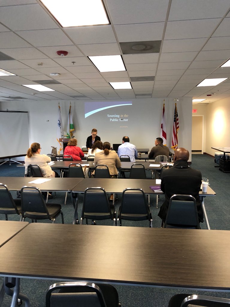 NIGPMiami's tweet photo. Another great turnout for our Sourcing in the Public Sector class #Procurement #sourcing https://t.co/OSXoy2lL6l