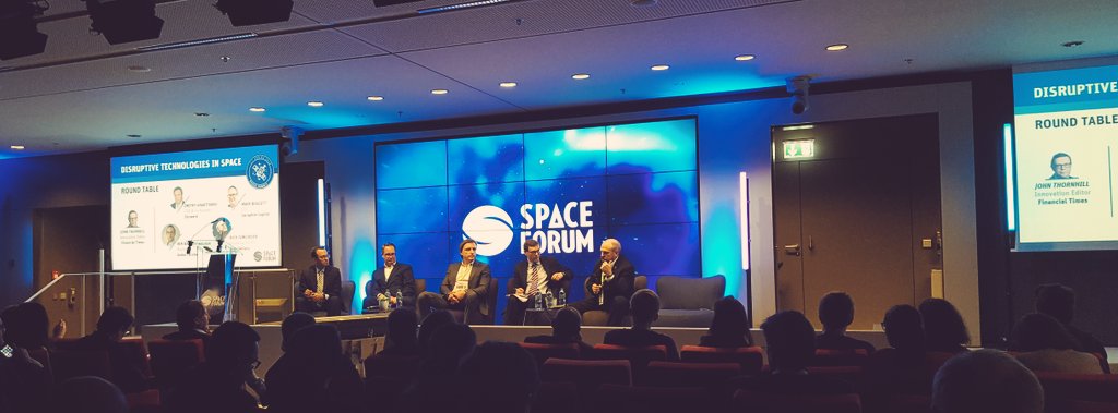 Ji_Els's tweet photo. Space summit - Disruptive technolgies in space @ICTSpring #spaceforum #ICTSpring2018 #spacetech https://t.co/Mz4H7uPveS