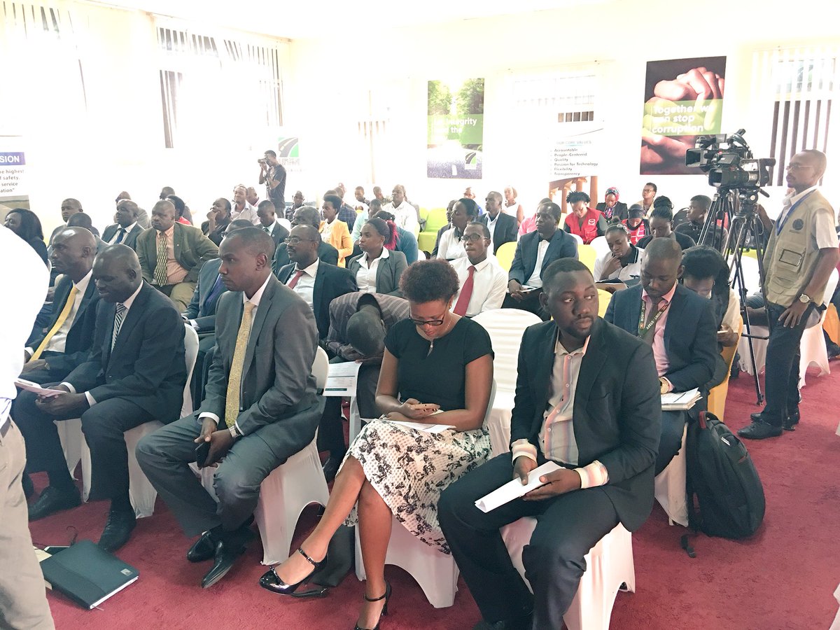 MonicaAzubaNte's tweet photo. Earlier today I addressed members of the press on the progress we’ve made at @MoWT_Uganda in promoting adequate, safe and well maintained Works and Transport infrastructure and services for social economic development of Uganda. #ManifestoWeek2018 https://t.co/tXoHJTlLHi