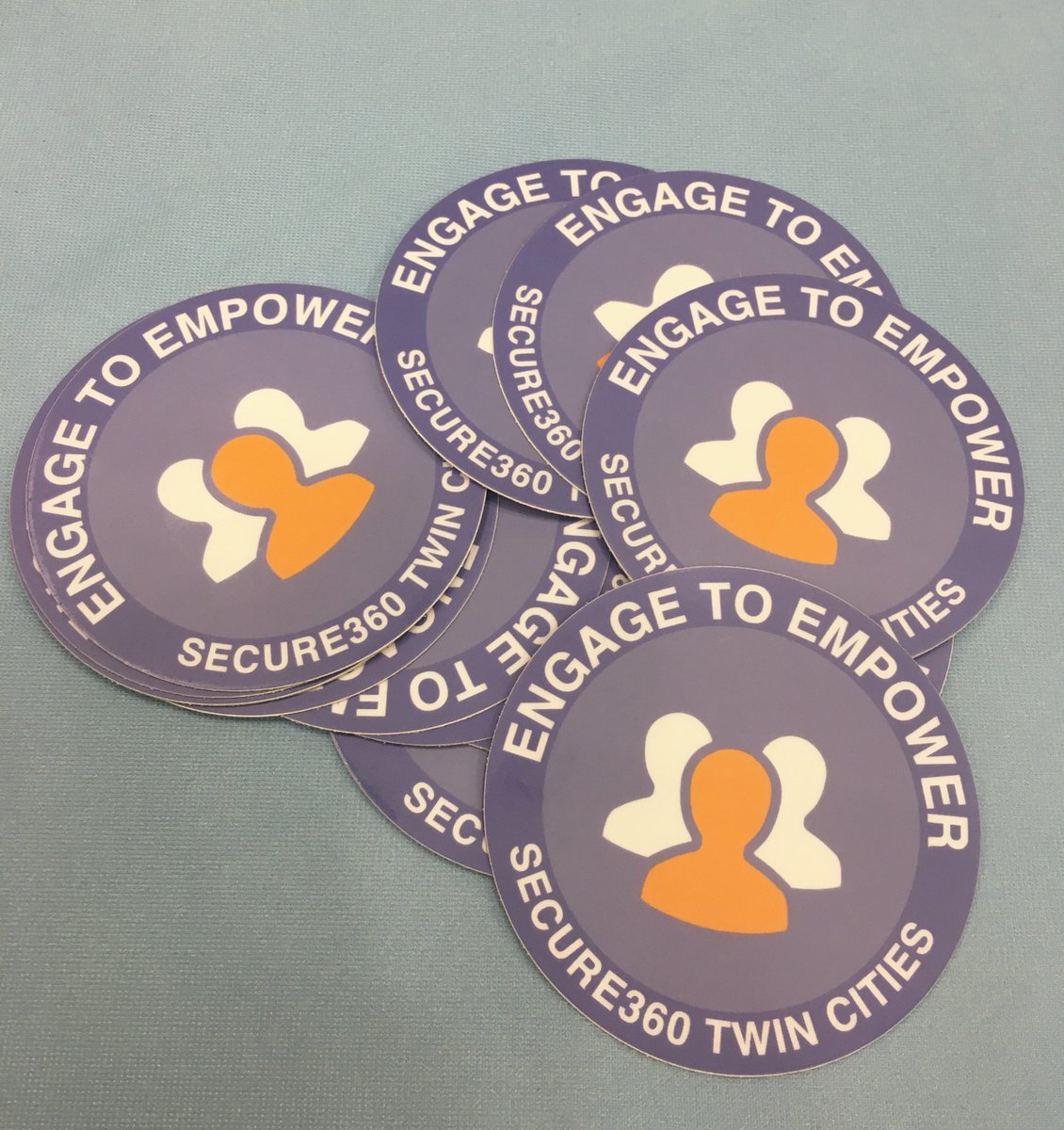 ConsultBackbone's tweet photo. Weβve got stickers !! Whether you are participating in the scavenger hunt, or are just a regular sticker connoisseur stop by our blue booth to pick one up before they run out! #Sec360 #booth323 #backboneconsultants https://t.co/p80AcPkM2a