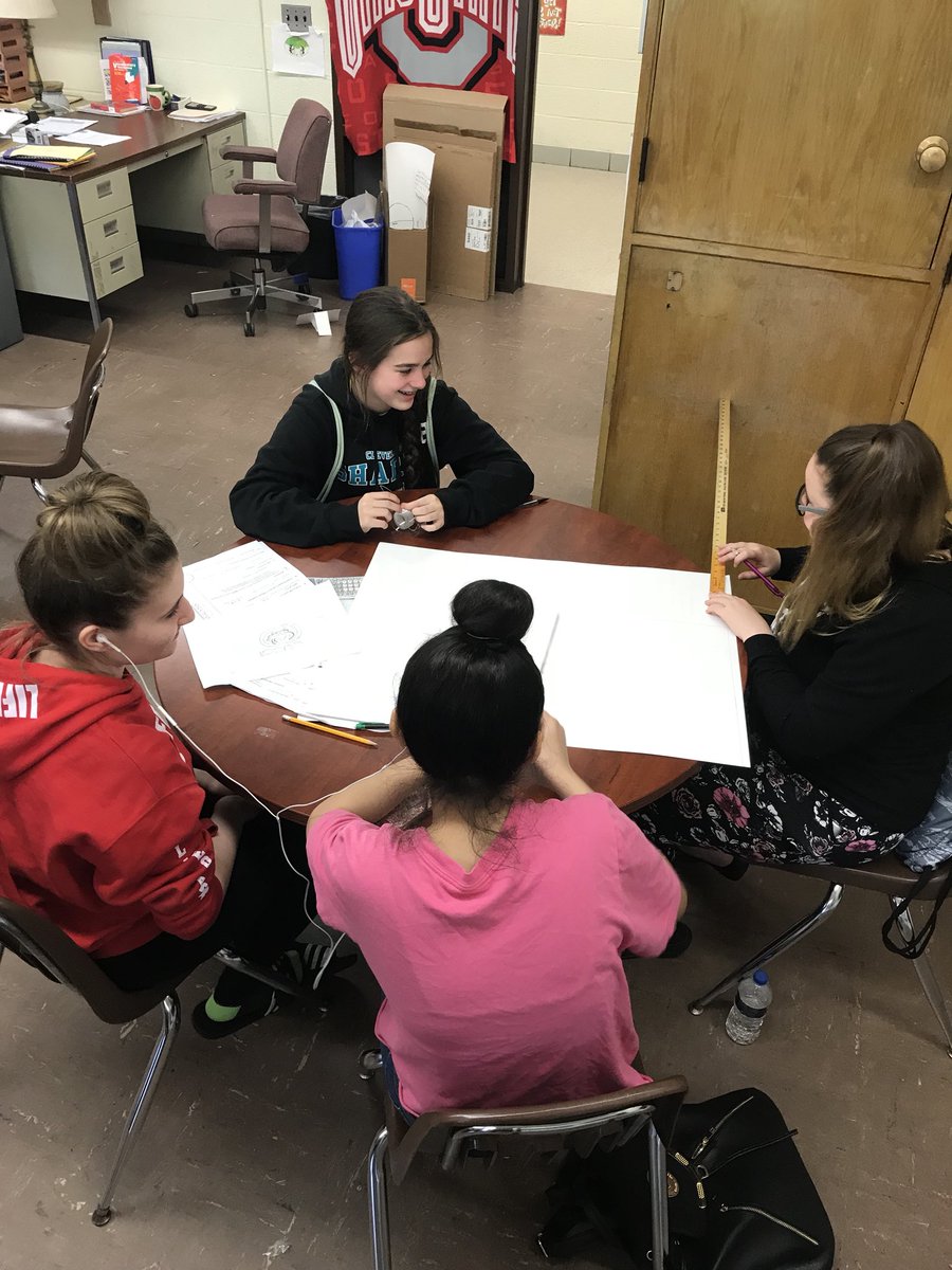 MrsSkladany's tweet photo. Mr. Blaha’s math class is creating a popcorn company for their movie on Fri. Math concepts inc. surface area, gross and net incomes, proportions, and graphing. Students are engaged,cooperating &using math for #reallife situations. #iteachmath #notinrows @ParmaSchools @GB_Yeoman https://t.co/dj6ApUA9ZL
