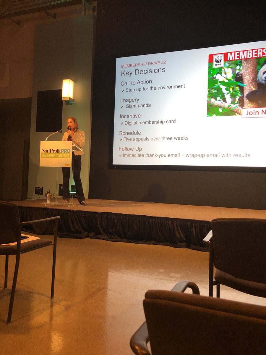 mfccoach's tweet photo. Jessica Sotelo from WWF discusses online fundraising &amp; membership campaigns #NPPLeadership @non_profit_pro https://t.co/5INkH5pIFX