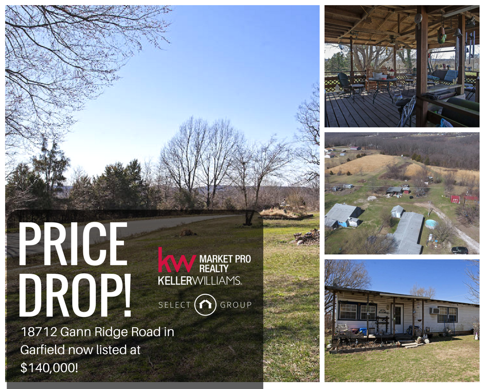 NWASelectRealty's tweet photo. Price drop on a couple of our listings today, one in Bentonville and one in Garfield, AR. Contact us to see these great properties! #nwa #nwahomesforsale #bentonvillear #bentonville #garfieldar #northwestarkansas #arkansas https://t.co/eLVGjX3Mhc