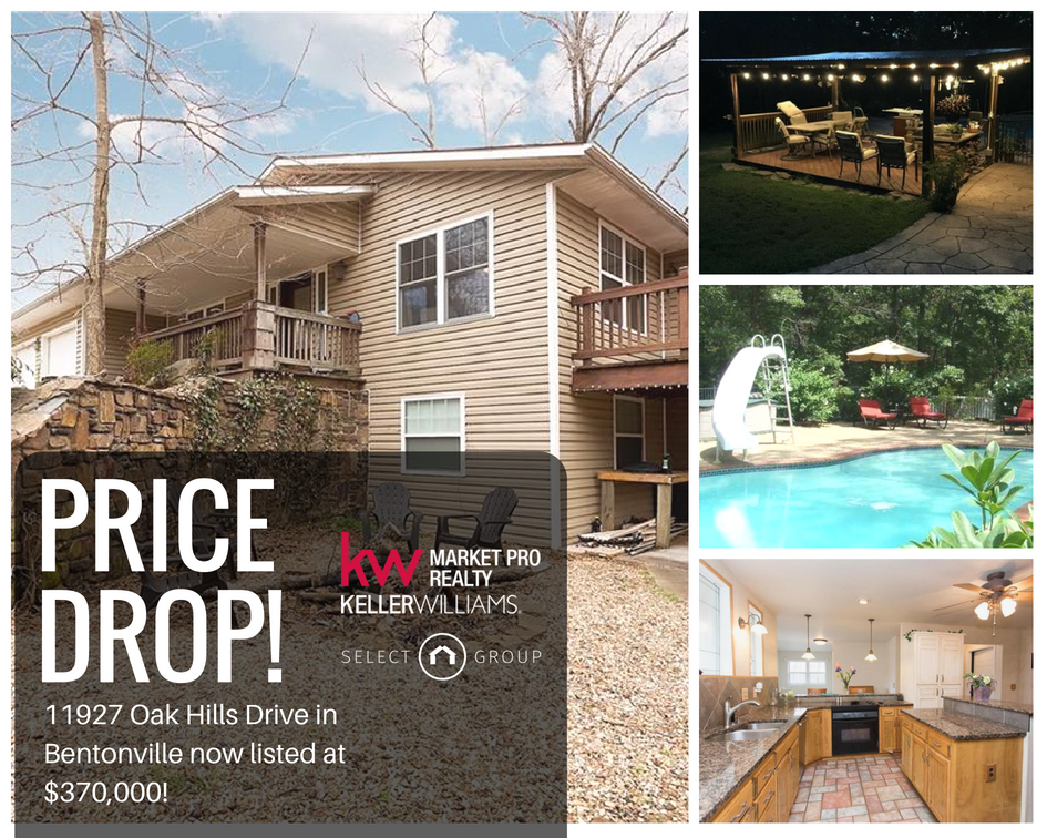 NWASelectRealty's tweet photo. Price drop on a couple of our listings today, one in Bentonville and one in Garfield, AR. Contact us to see these great properties! #nwa #nwahomesforsale #bentonvillear #bentonville #garfieldar #northwestarkansas #arkansas https://t.co/eLVGjX3Mhc