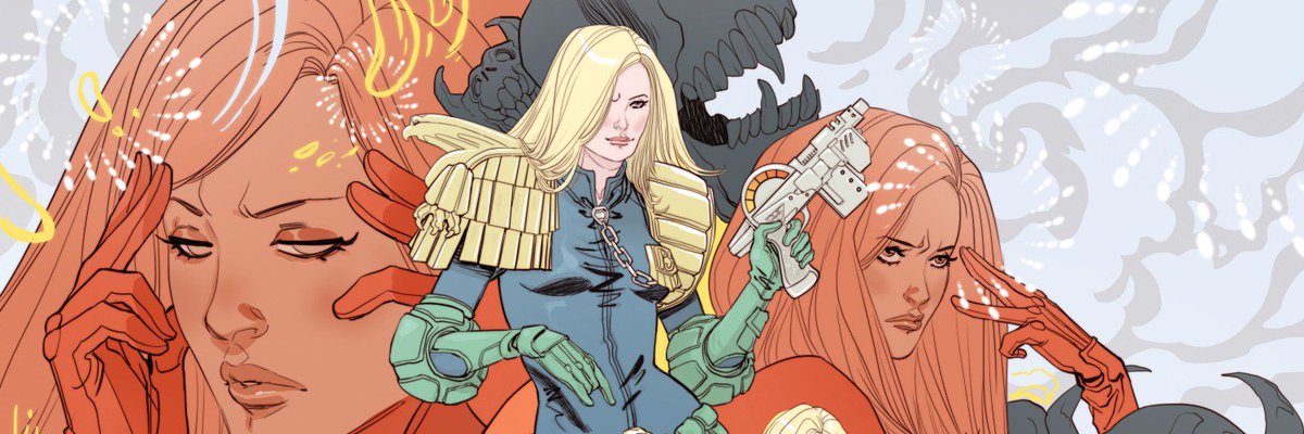 ☠️𝐌𝐚𝐮𝐫𝐚 𝐌𝐜𝐇𝐮𝐠𝐡☠️ (@splinister) on Twitter photo So pleased the news is out that I'm writing the Judge Anderson story for the <a href="/2000AD/">2000 AD Comics</a> Summer Special, drawn by artist <a href="/Emmavieceli/">Emma Vieceli 🦋</a>. Order here: shop.2000ad.com/catalogue/SPE1… The Anderson poster image is by <a href="/S_Marguerite/">Marguerite Sauvage</a>. So pleased the news is out that I'm writing the Judge Anderson story for the <a href="/2000AD/">2000 AD Comics</a> Summer Special, drawn by artist <a href="/Emmavieceli/">Emma Vieceli 🦋</a>. Order here: shop.2000ad.com/catalogue/SPE1… The Anderson poster image is by <a href="/S_Marguerite/">Marguerite Sauvage</a>.