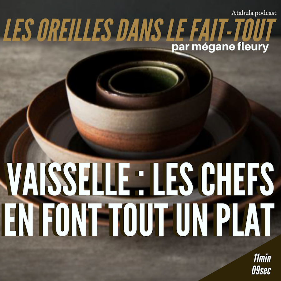 Bouillantesinfo's tweet image. Vaisselle : les chefs en font tout un plat - atabula.com/2018/05/16/pod… #podcast #reportageaudio