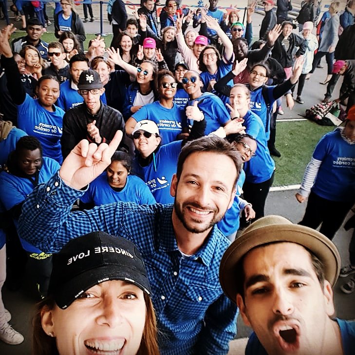 Rdv annuel av les copains <a href="/SilviaNofficiel/">Silvia Notargiacomo</a> @christophelicat #stadedefrance #premierdecordee #partage #sport #danse 😄