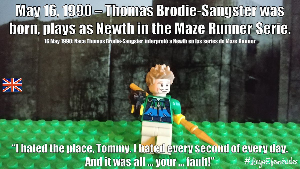 Figuras_G's tweet photo. #May16 #1990 #ThomasBrodieSangster was born, plays as #Newth in #MazeRunner series
---
#lego #minifigures #efemérides #UnDíaComoHoy #legostory #f4f #followback #LegoEfemérides #legoart #legofan #legophotography #collection #festivities #legominifigures #collectibles #legoseries https://t.co/LJ7LwRUJ0B