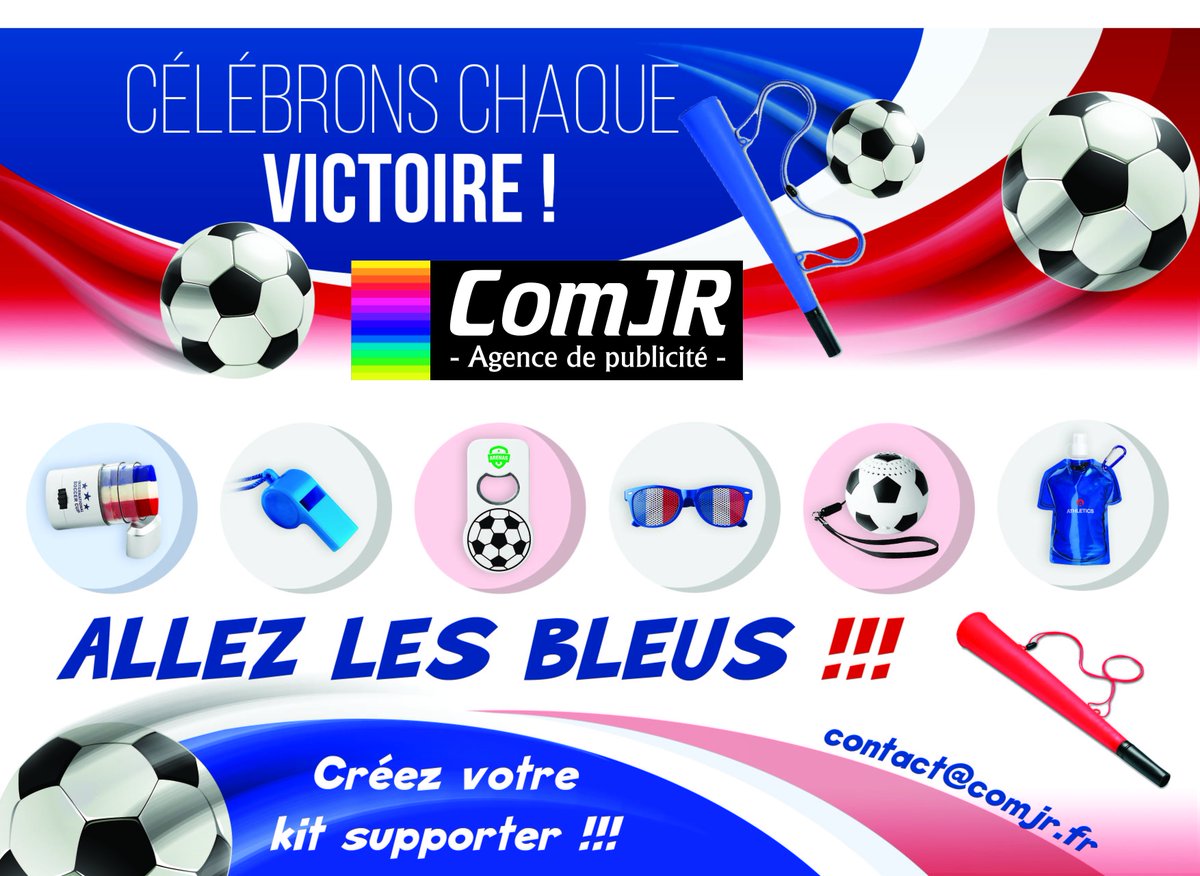 ComJR44's tweet image. Les objets BLEU BLANC ROUGE sont arrivés, à vous de jouer supporters des BLEUS !!!