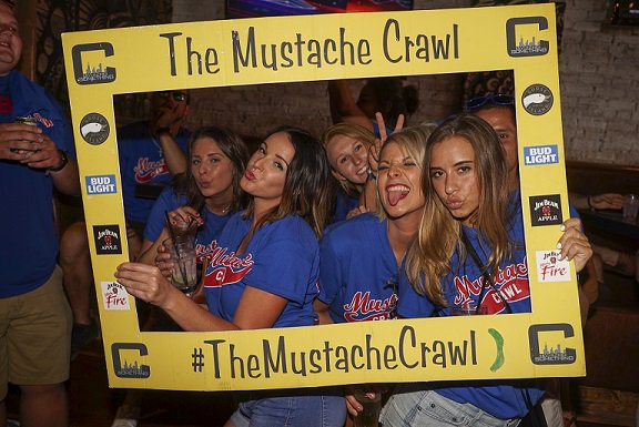 The Mustache Crawl - Chicago's Biggest Mustache Party is Back on Saturday, July 28th! Get Super Early Bird Discounted Tickets NOW For Only $10 at TheMustacheCrawl.com! #chicago #chicity #chigram #chicagoland #chitown #barcrawl #daydrinking #mustache #themustachecrawl