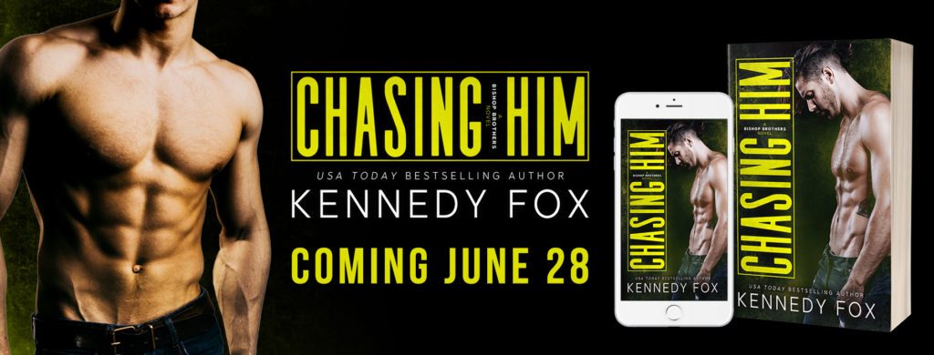love_bookaholic's tweet photo. #CoverReveal: #ChasingHim (Bishop Brothers #3) by Kennedy Fox @kennedyfoxbooks @InkSlingerPR https://t.co/xhqllkA6q6 https://t.co/ld0WJekSUZ