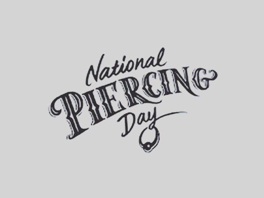 chitownies's tweet photo. May 16th is #NationalPiercingDay! https://t.co/jWsVEr8Wn3