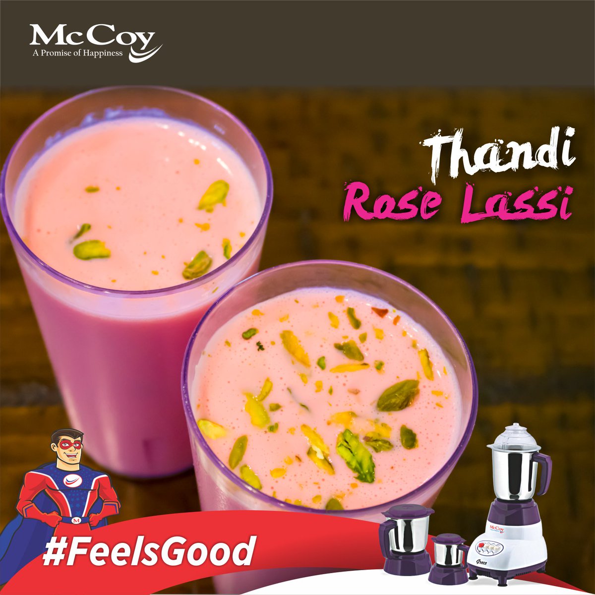 McCoyAppliances's tweet photo. Garmiyo mei thandi thandi Rose Lassi #FeelsGood!
For more info on McCoy appliances
Click Here : https://t.co/ZUCIi8uJOt
#McCoyAppliances #RoseLassi #Lassi #Eletronics #Appliances #Shopping #Shop #Buy #mixers https://t.co/85p357iYXk