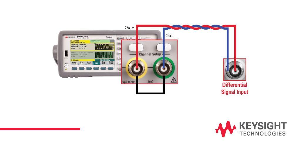 Keysight_EMEA's tweet image. How to Create Differential Signals with a #FunctionGenerator. bit.ly/2ItlU9K #measurement