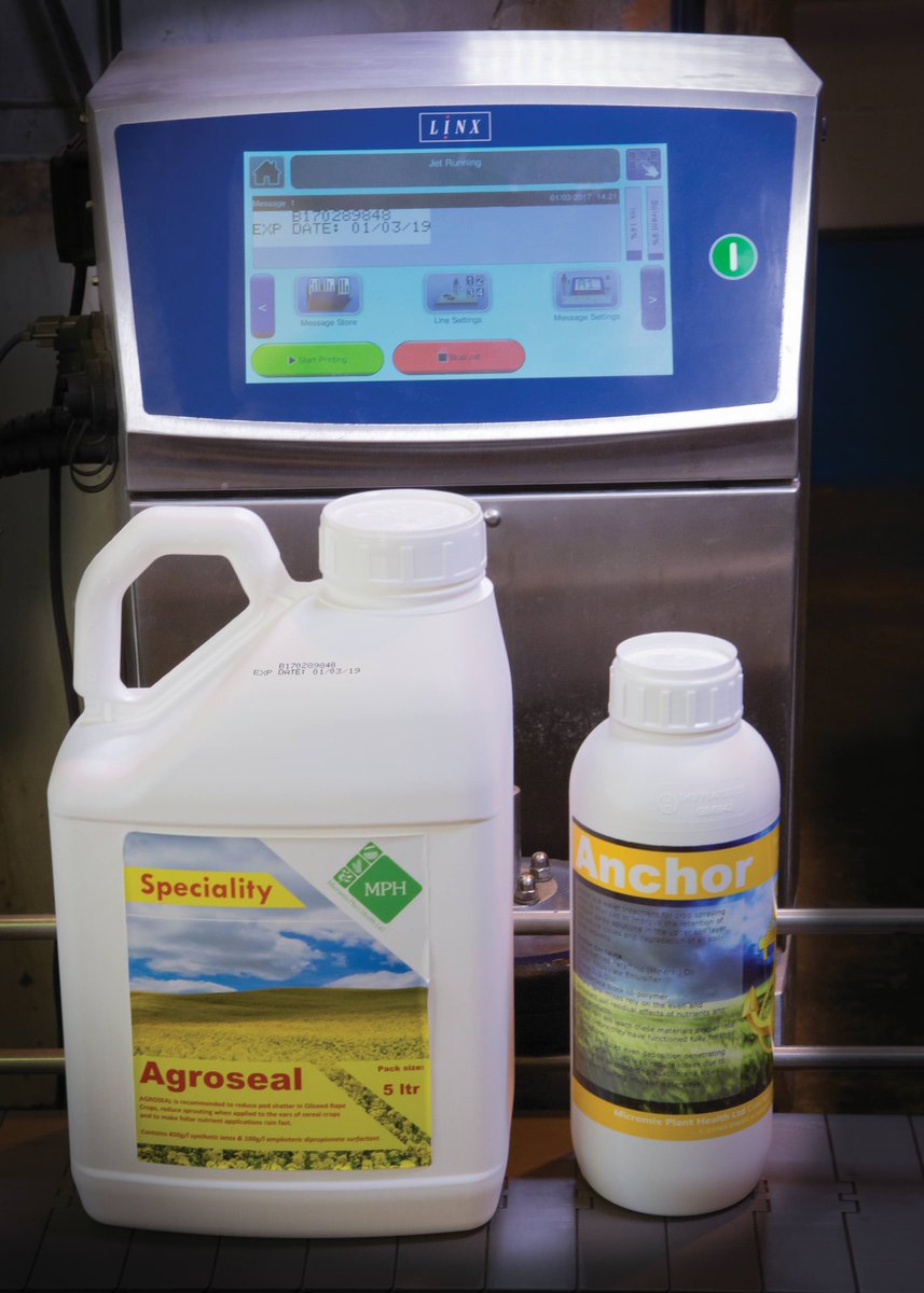 LinxPrintingTec's tweet image. Dust? Chemicals? No problem for the Linx 8900 batch coder at micromix.com. What environment does your Linx coder operate in? #CodingAndMarking #PlantNutrition #LinxMayCode bit.ly/2Jm4mfV