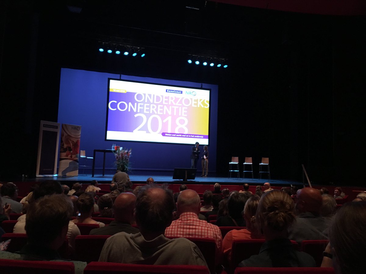 Super interessante onderzoeksconferentie gehad. #knoc18