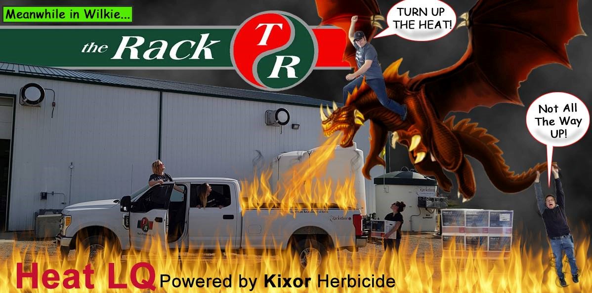 JayLaureen's tweet photo. Don't forget to pick up some Heat LQ   from @JACKfromTHERACK for your pre-seed burn-off. #Dontforgettheheat @CropWeb #wilkie #saskatchewan🔥🐉🌱 https://t.co/tQGT5wNqml