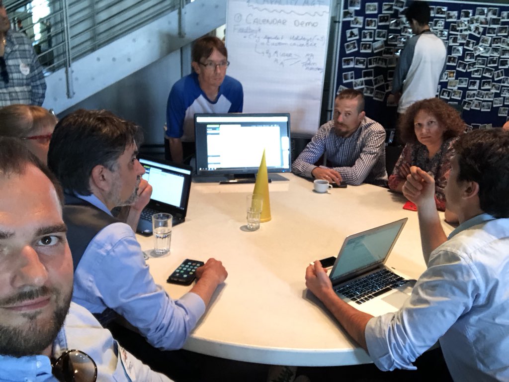 frontkom's tweet photo. We’re ideating new features for TP! Working on team capacity management together with @frontkom’s @janhelgehansen and @DaiBu at #TargetConf2018 @targetprocess https://t.co/36XB1SP6FS