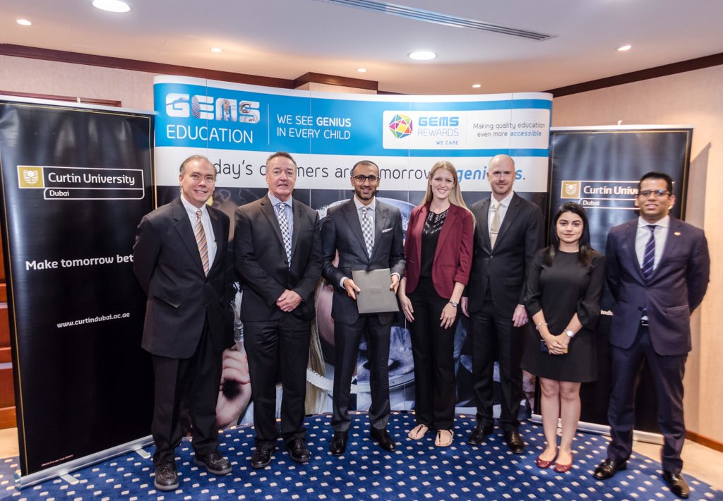 Proud to announce our partnership with <a href="/GEMS_ME/">GEMS Education</a>. MOU was singed today by GEMS CEO <a href="/DinoVarkey/">Dino Varkey</a>, TAGroupGlobal ME CEO Daniel Adkins &amp; our Pro Vice-Chancellor Prof John Evans. The relationship will provide opportunities for global learning &amp; academic pursuit for students &amp; staff.
